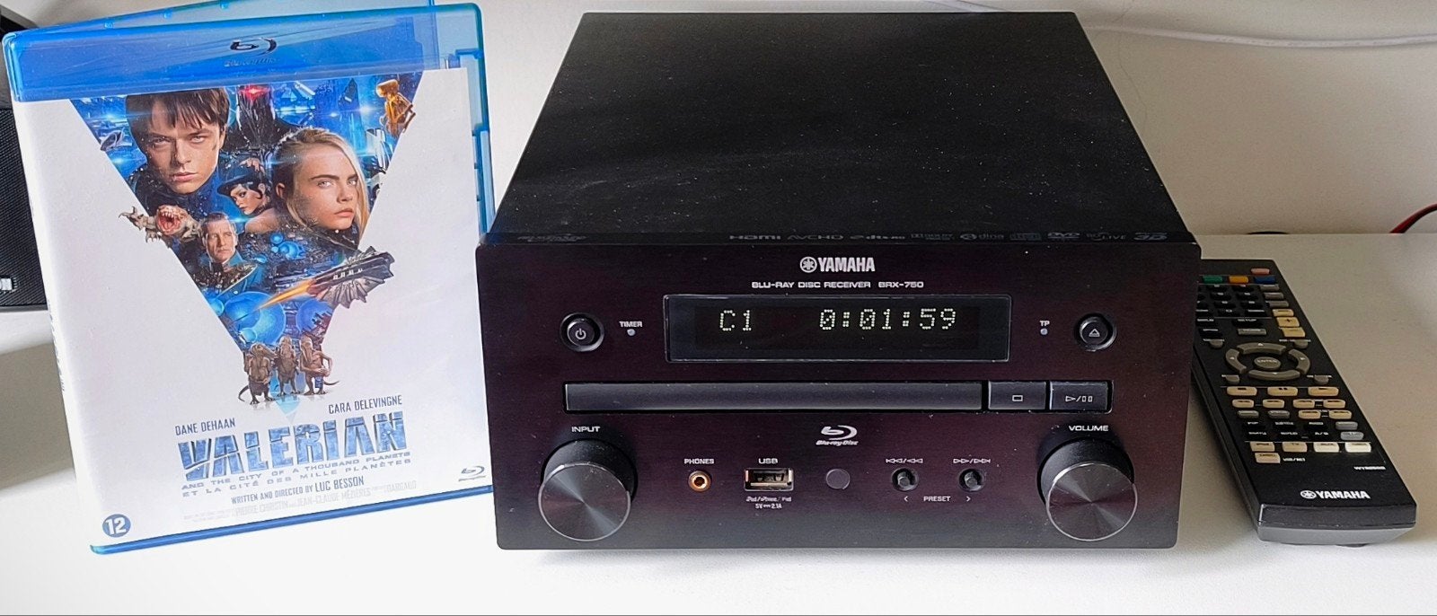 Micro Hi-Fi Yamaha : BLU-RAY/CD/NETWORK/HDMI/FM/DTS HD, TV, Hi-fi & Vidéo, Chaîne Hi-fi, Comme neuf, Lecteur CD, Lecteur DVD, Tuner ou Radio