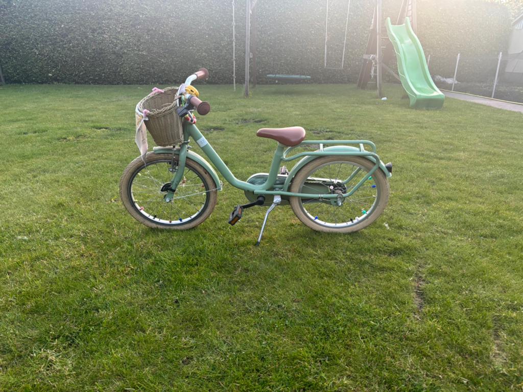 Puky meisjesfiets 18inch, Fietsen en Brommers, Fietsen | Kinderfietsjes, Ophalen, Zo goed als nieuw