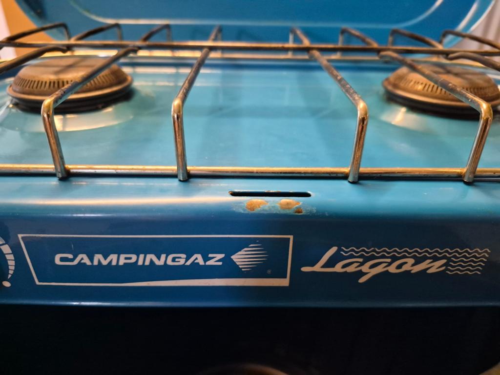 Gasbekken Campingaz + gasfles, Caravans en Kamperen, Ophalen