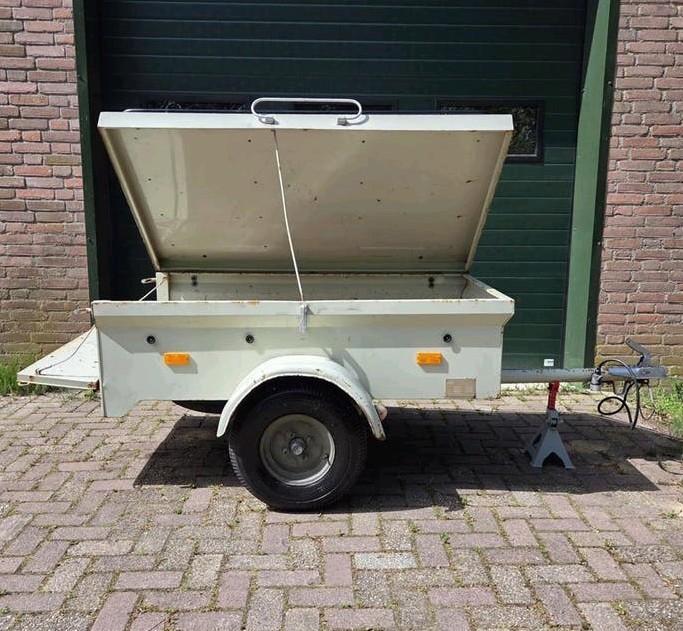 SARIS Bagagewagen | Aanhanger met Deksel, Caravans en Kamperen, Ophalen, Gebruikt