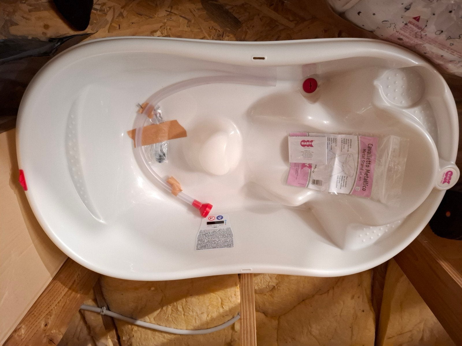 Baignoire avec support métallique - Onda OK BABY, Enlèvement, Baignoire