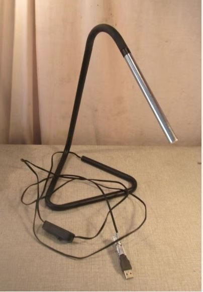 Leuke metalen Bureaulamp, Ophalen of Verzenden, Zo goed als nieuw