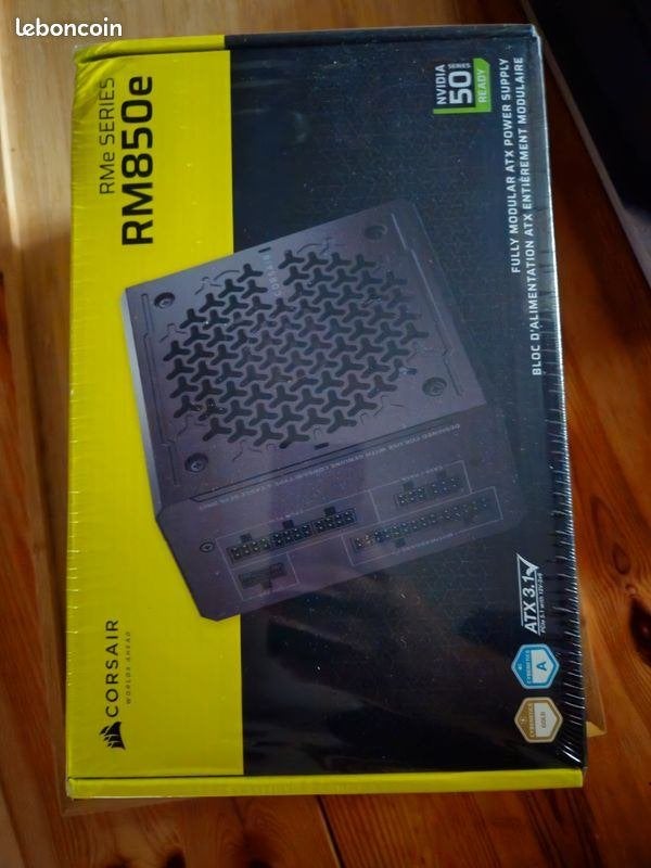 Corsair RM850e voeding te koop, Ophalen of Verzenden, Nieuw
