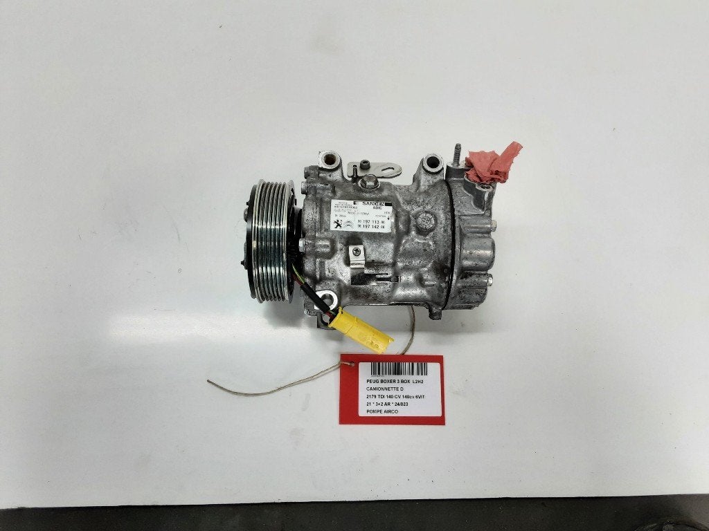 COMPRESSEUR CLIMATISATION Peugeot Boxer (U9) (01376310062), Mevr. I. Hauben, Utilisé, Rue de l'Espoir 34 34
4030  GRIVEGNÉE, BE
