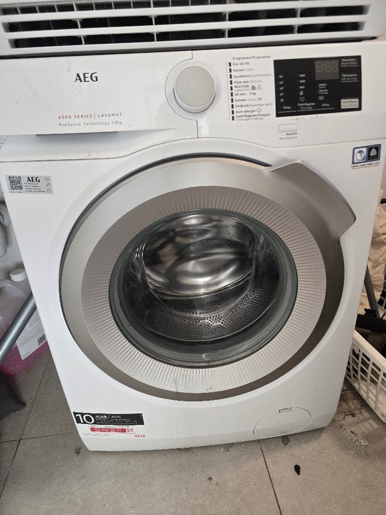 AEG 6000 Series Lavamat ProSense wasmachine – 8 kg, Ophalen, Gebruikt