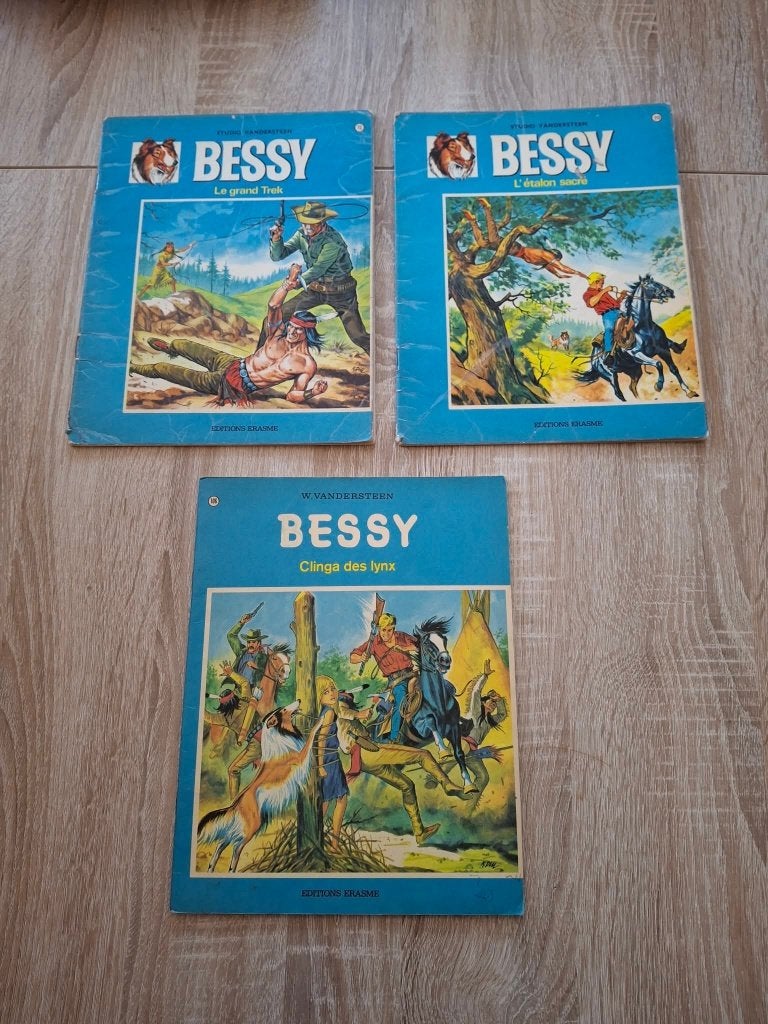 3 Bandes Dessinées - Bessy, Verzenden, Gelezen
