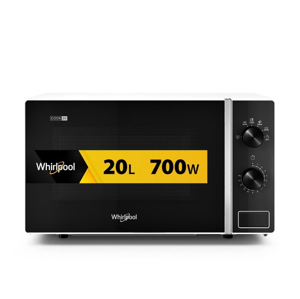 Whirlpool Microgolfoven 20 L & 700 W, Electroménager, Micro-ondes, Neuf, Enlèvement ou Envoi, Croustillant, 45 à 60 cm