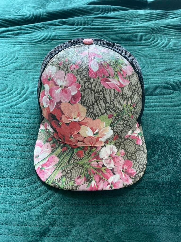 Casquette gucci edition fleur rose, Ophalen of Verzenden, Nieuw, 60 cm (XL, 7½ inch) of meer