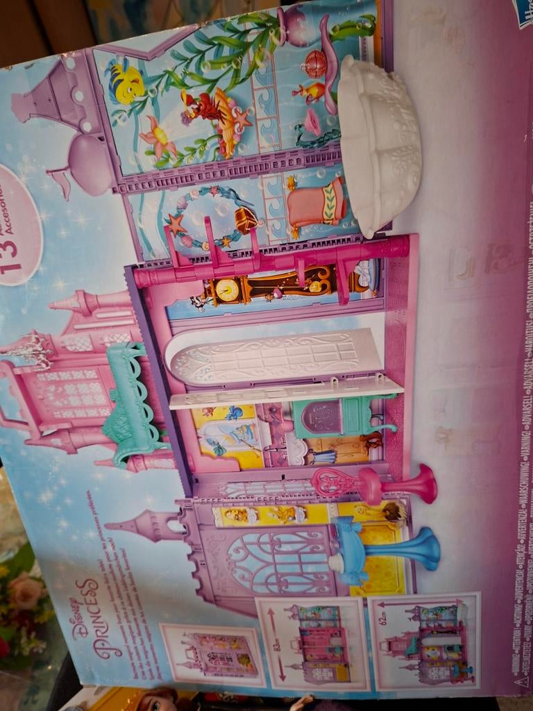 Disney Princess kasteel en 2 puzzels van Disney, Verzamelen, Disney, Ophalen