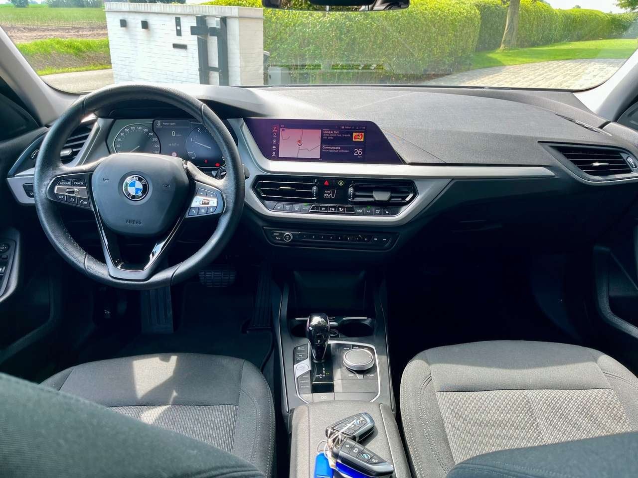 BMW 116 dA AdBlue (EU6AP)/1eignr/64100km/Carplay/Cruise/Cli, Auto's, BMW, 1 Reeks, Zwart, Zwart, 5 deurs