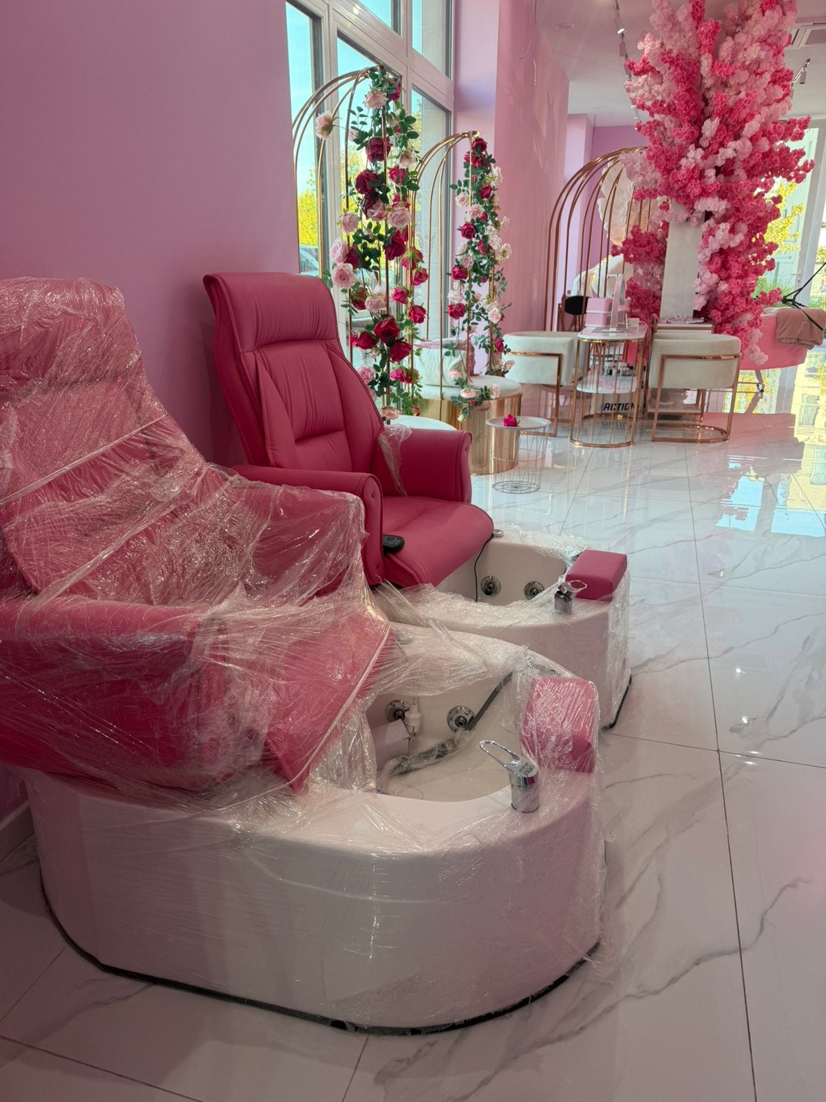 Fauteuil pédicure professionnel neuf – Spa pieds / massage, Enlèvement, Comme neuf