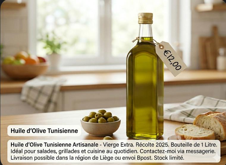 Huile d olive extra vierge tunsiienne, Enlèvement