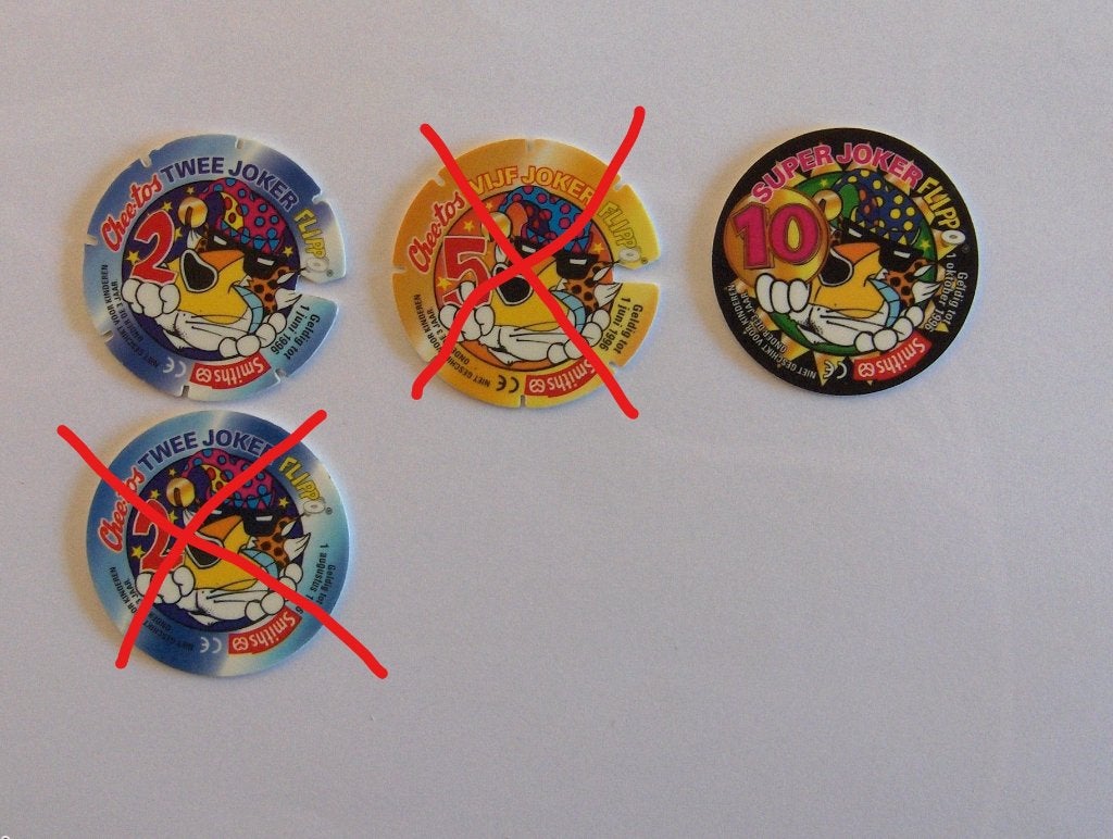 Joker Flippo de Chester Cheetos 2/10 points, Collections, Flippos, Flippos en vrac, Chester Cheetos, Joker, Enlèvement ou Envoi