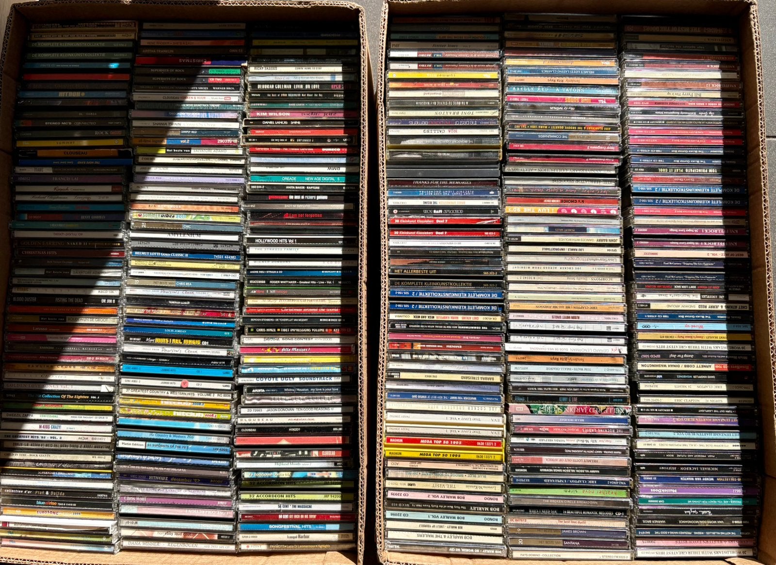 Meer dan 365 cd’s, Ophalen, Zo goed als nieuw