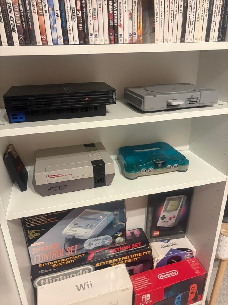 Grote Nintendo collectie, Ophalen