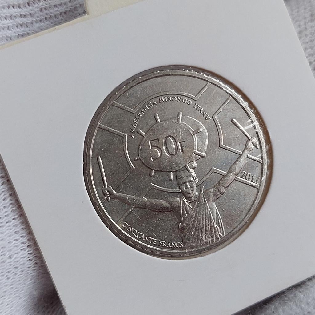 Piece de monnaie / Burundi / 50 Francs / 2011, Enlèvement ou Envoi, Burundi, Monnaie en vrac