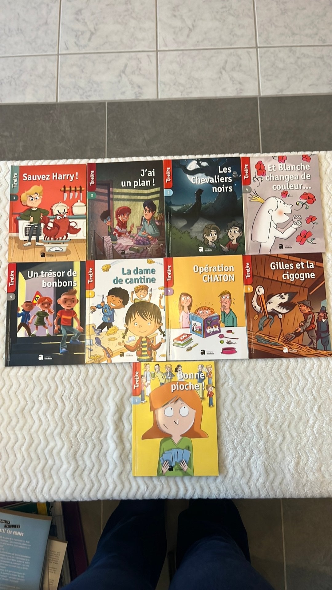 Lot de 9 livres, Livres, Enlèvement, Comme neuf