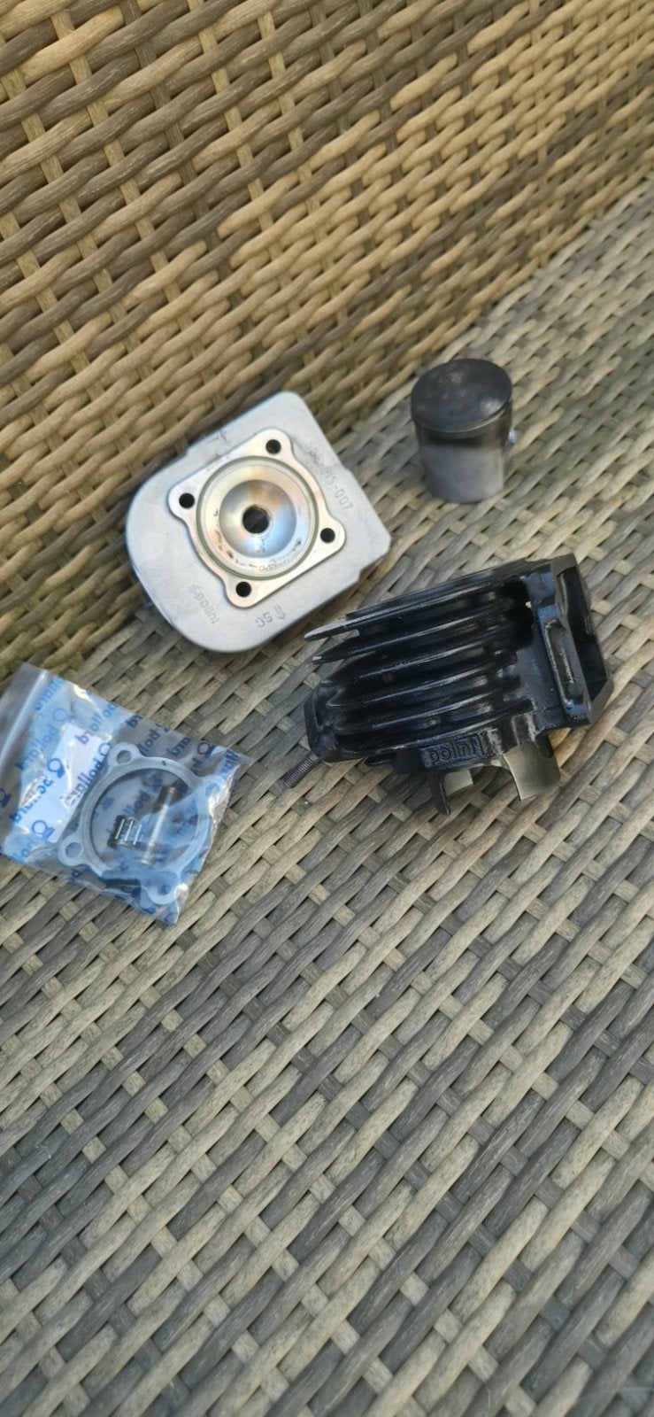 Polini Corsa 70cc cilinderkit, Fietsen en Brommers, Ophalen of Verzenden, Cilinder