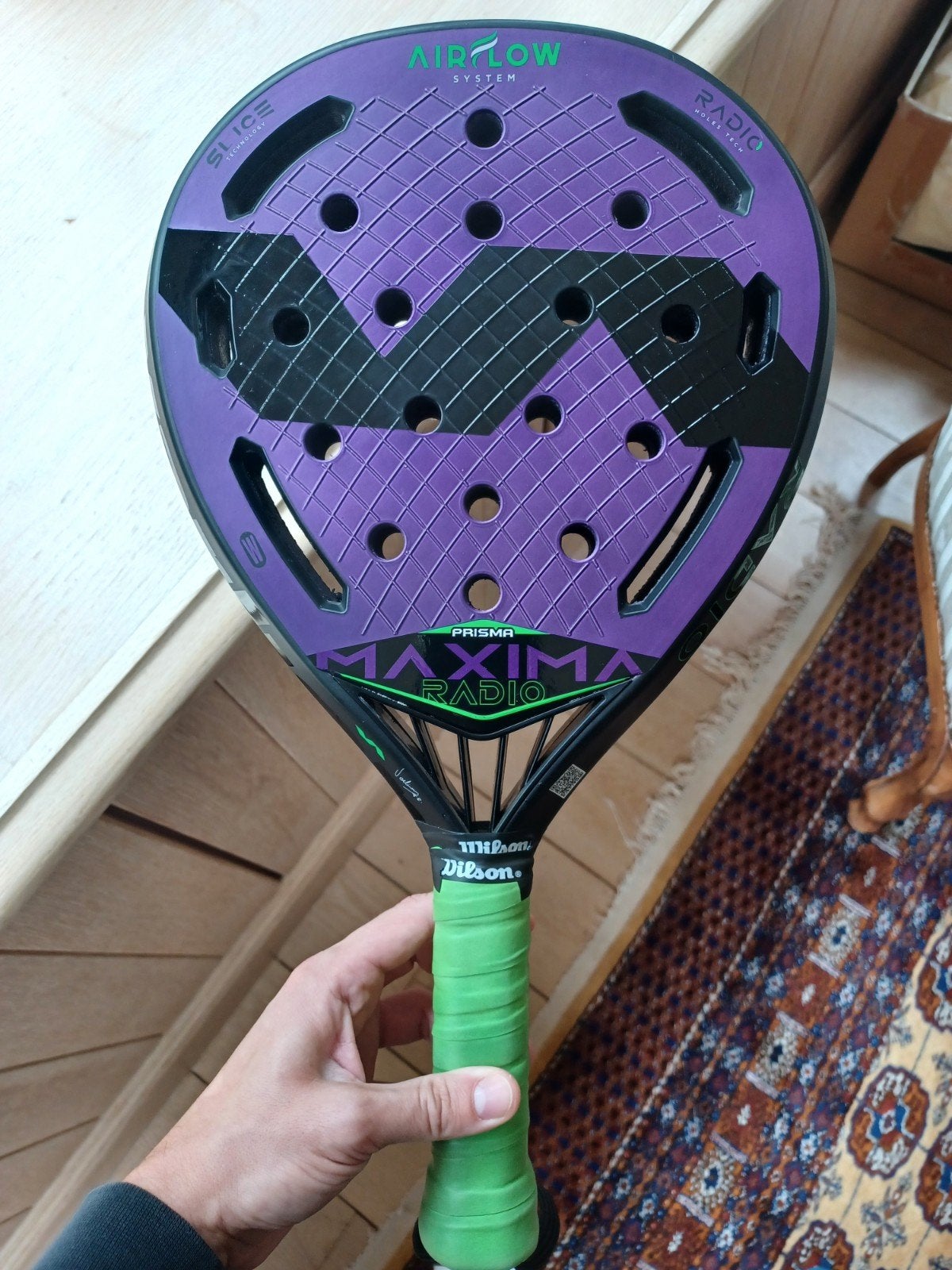 Varlion Maxima Radio Prisma, Sports & Fitness, Padel, Enlèvement ou Envoi, Utilisé, Raquette de padel