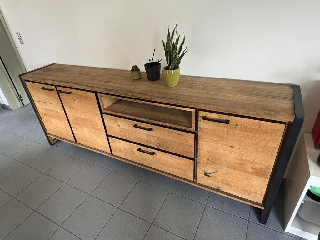 Kastenset leefruimte henders & hazel, Gebruikt, Met deur(en), Ophalen of Verzenden, 200 cm of meer