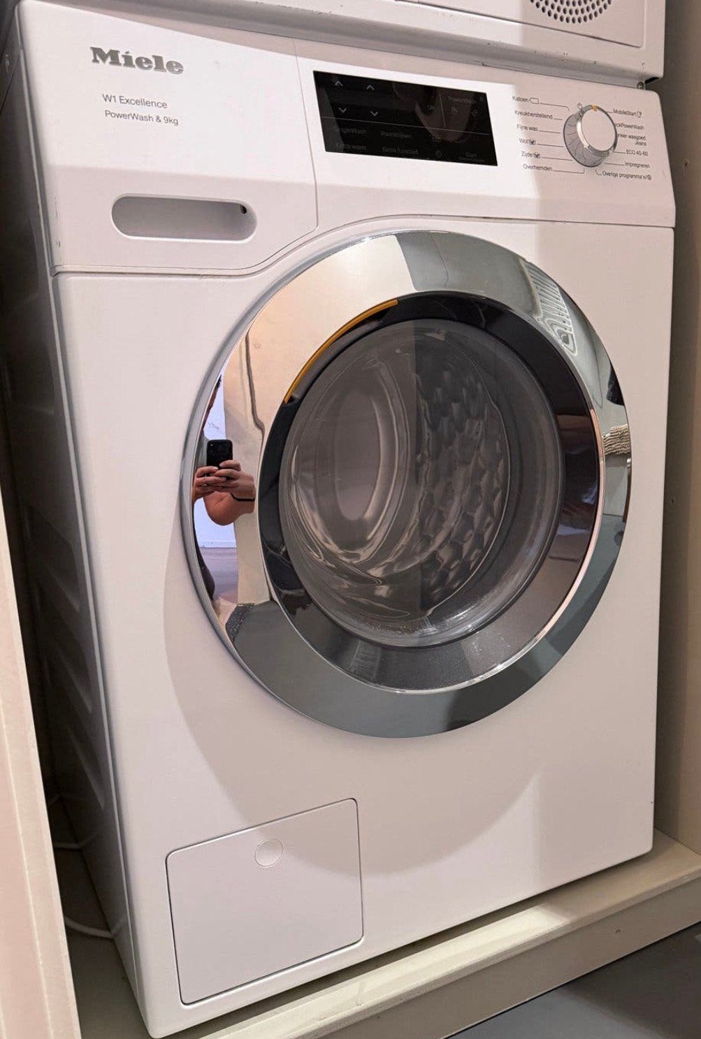 Miele W1 9Kilo Excellence+ 1400 tr/min A+++, Electroménager, Lave-linge, 1200 à 1600 tours, Comme neuf, Chargeur frontal, Enlèvement