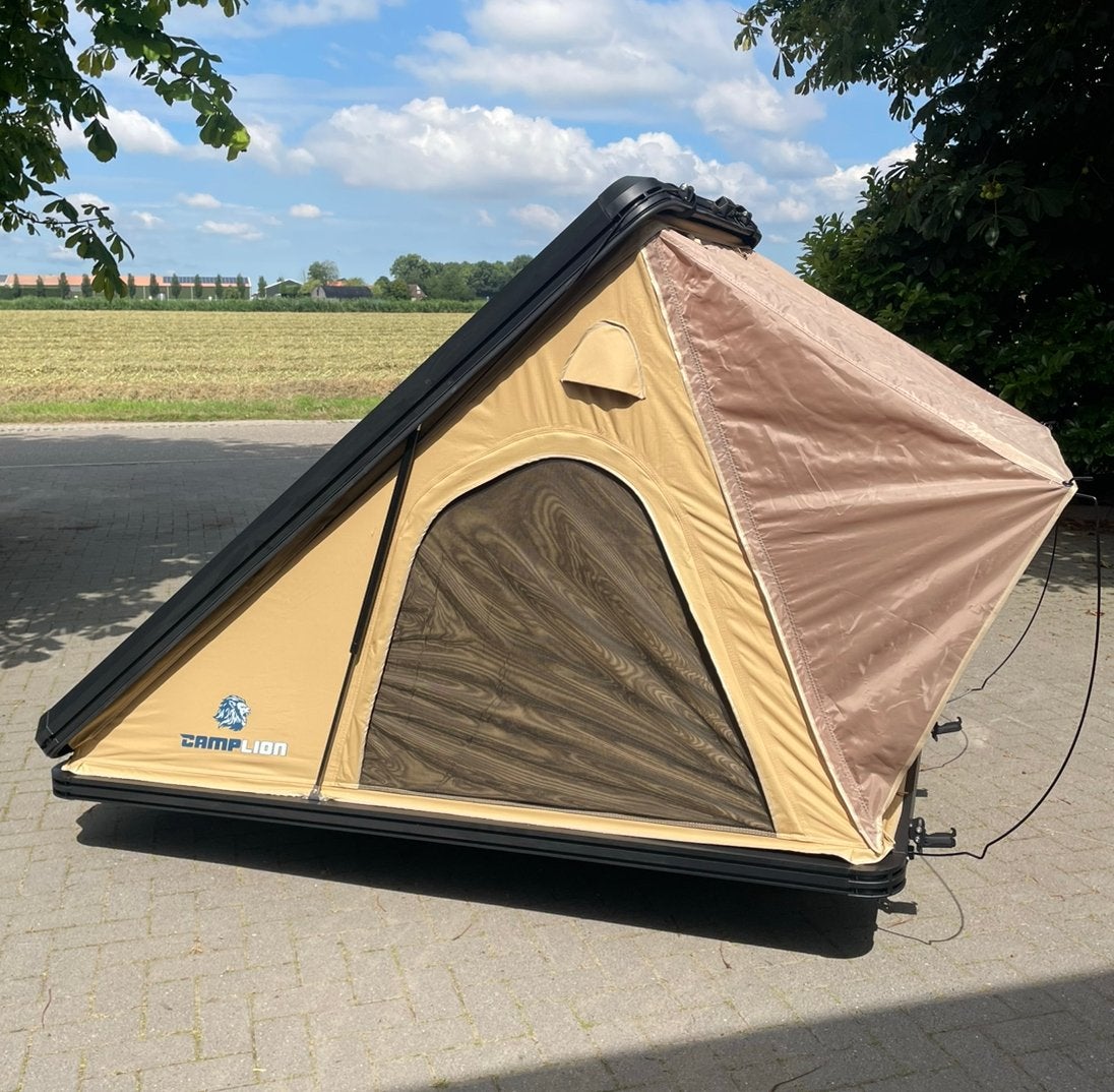 CAMPLION Hardshell Daktent + isolatie + ladder + Garantie, Ophalen of Verzenden, Nieuw, Tot en met 2