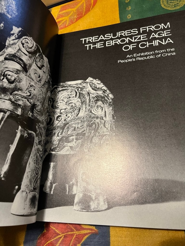 Trésors de l'âge du bronze de la Chine, une exposition de t., Enlèvement ou Envoi, Comme neuf, Autres sujets/thèmes