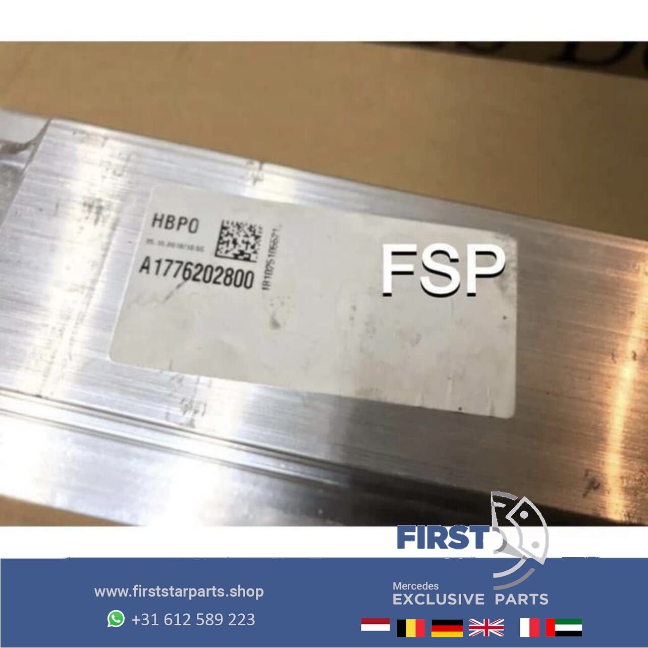 A1776202800 W118 CLA BUMPER BALK Mercedes CLA Klasse 2018-20, Gebruikt, -, Voor, Ophalen of Verzenden