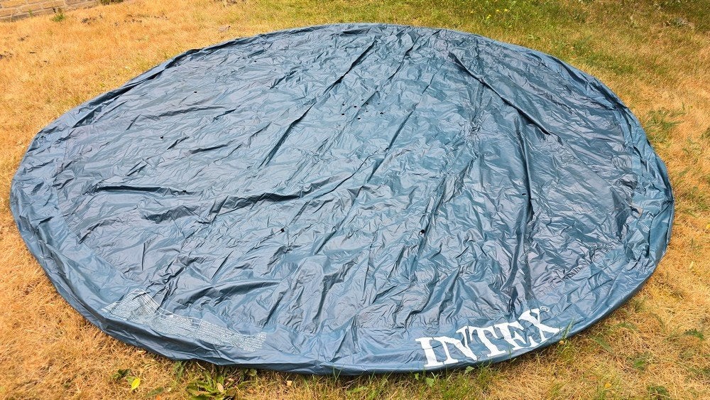 Afdekzeil Intex zwembad 3m66, Ophalen, Zo goed als nieuw, Afdekzeil