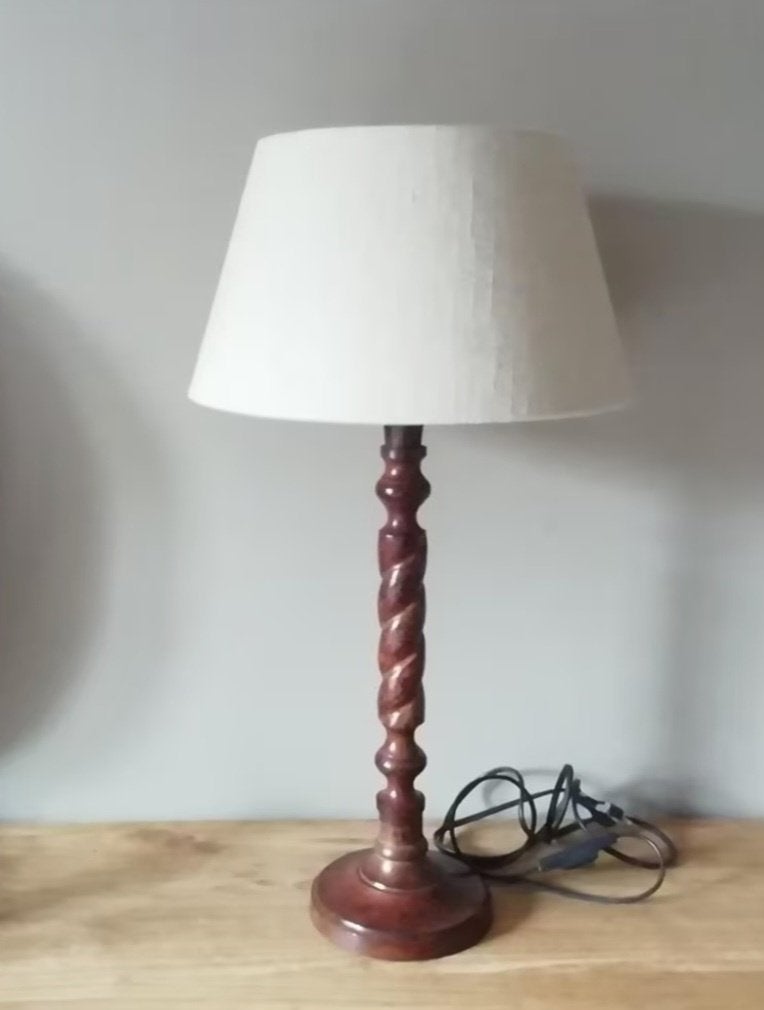 Tafellamp, Met kap, Metaal, E27 (groot), Ophalen of Verzenden