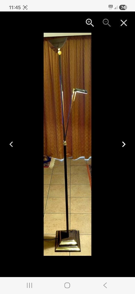 Hollywood regenciestyle vloerlamp, Antiek en Kunst, Ophalen