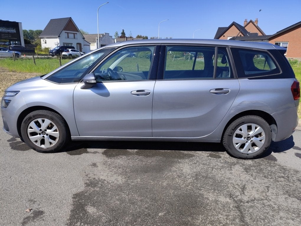 Citroën Gr.C4 Spacetourer1.5D, 2020,7pl, 148441km,8999 euros, Autos, Citroën, Argent ou Gris, Achat, Euro 6, Entreprise