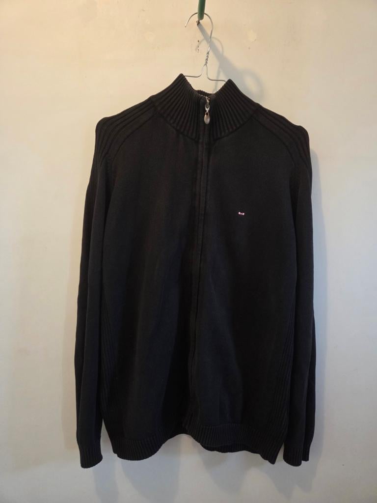 Gilet zippé Eden Park - Noir - Taille M - 100% Coton, Enlèvement ou Envoi, Noir