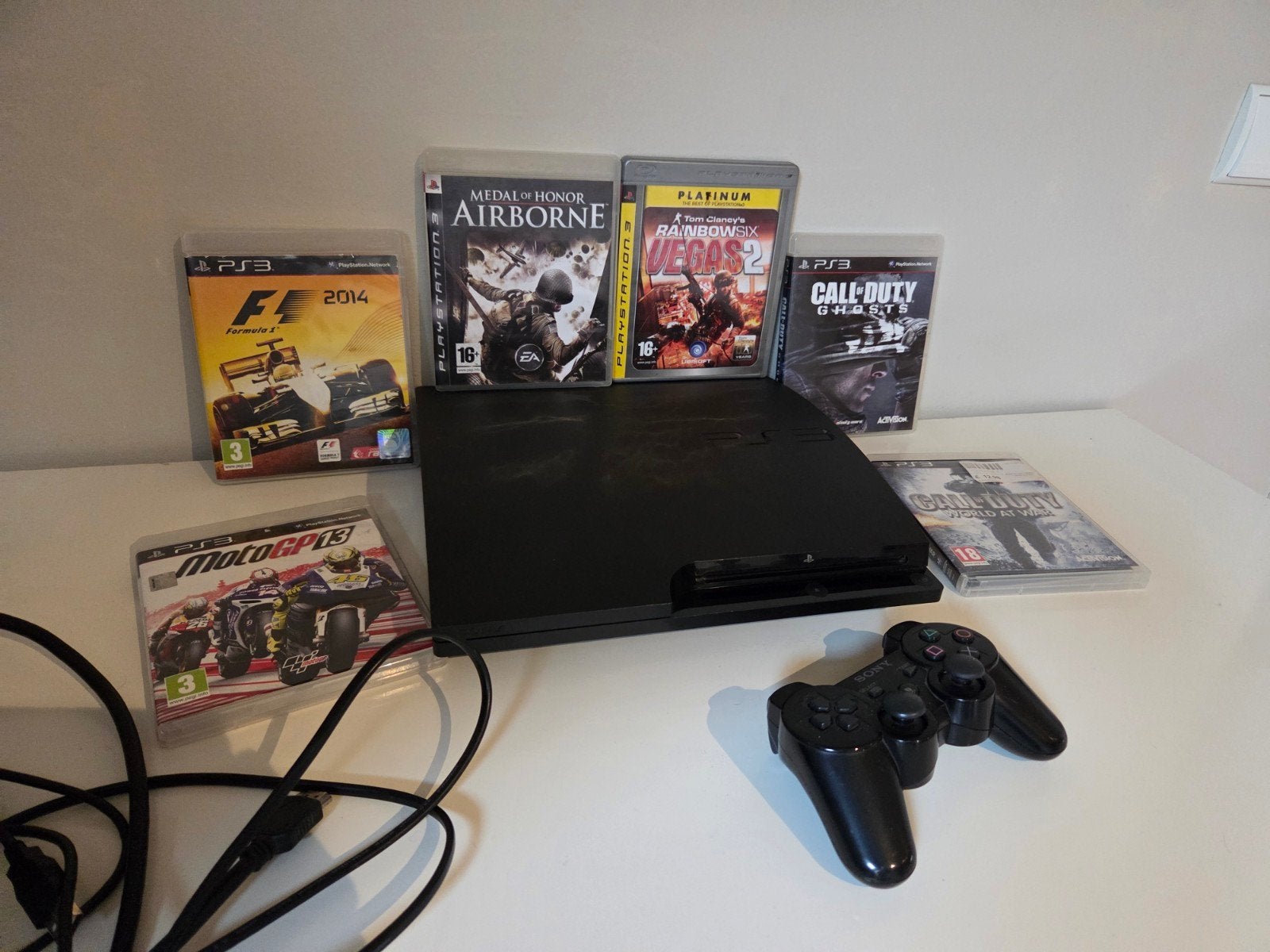 playstation 3 met toebehoren, Ophalen