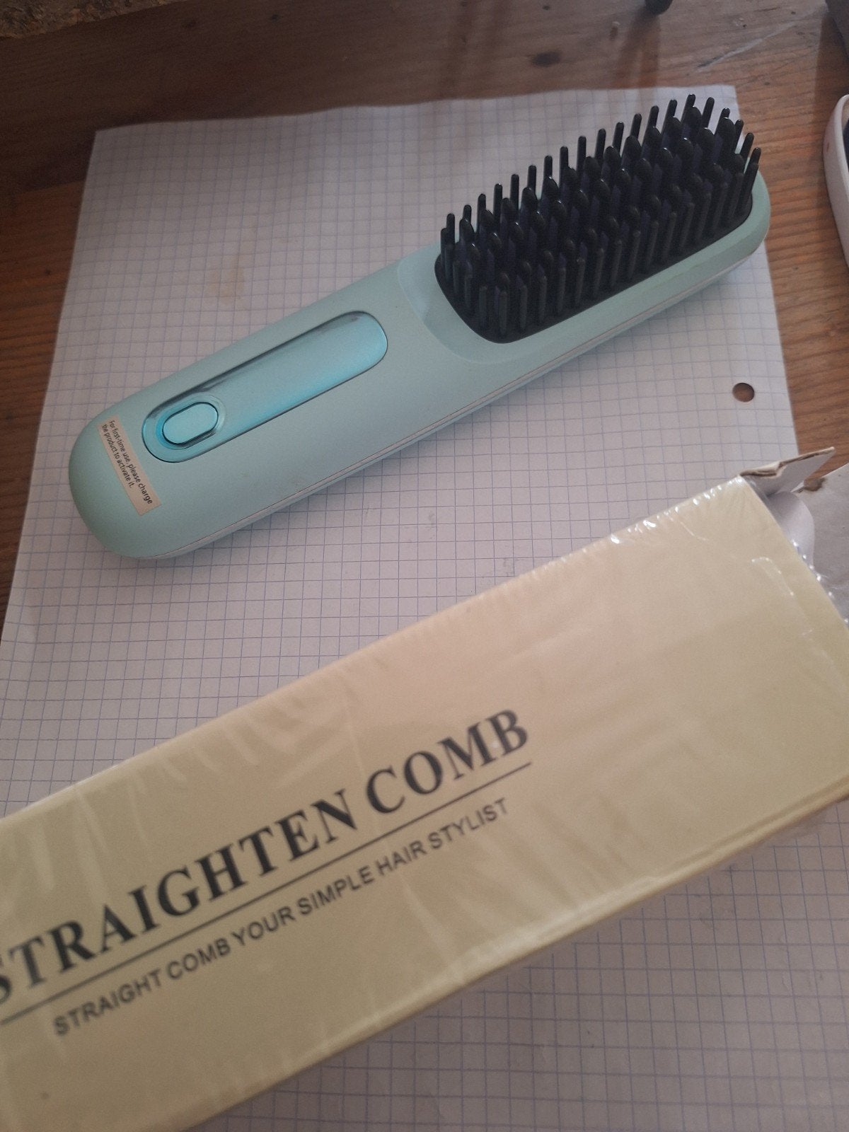 brosse chauffante, Handtassen en Accessoires, Ophalen, Zo goed als nieuw, Kam of Borstel