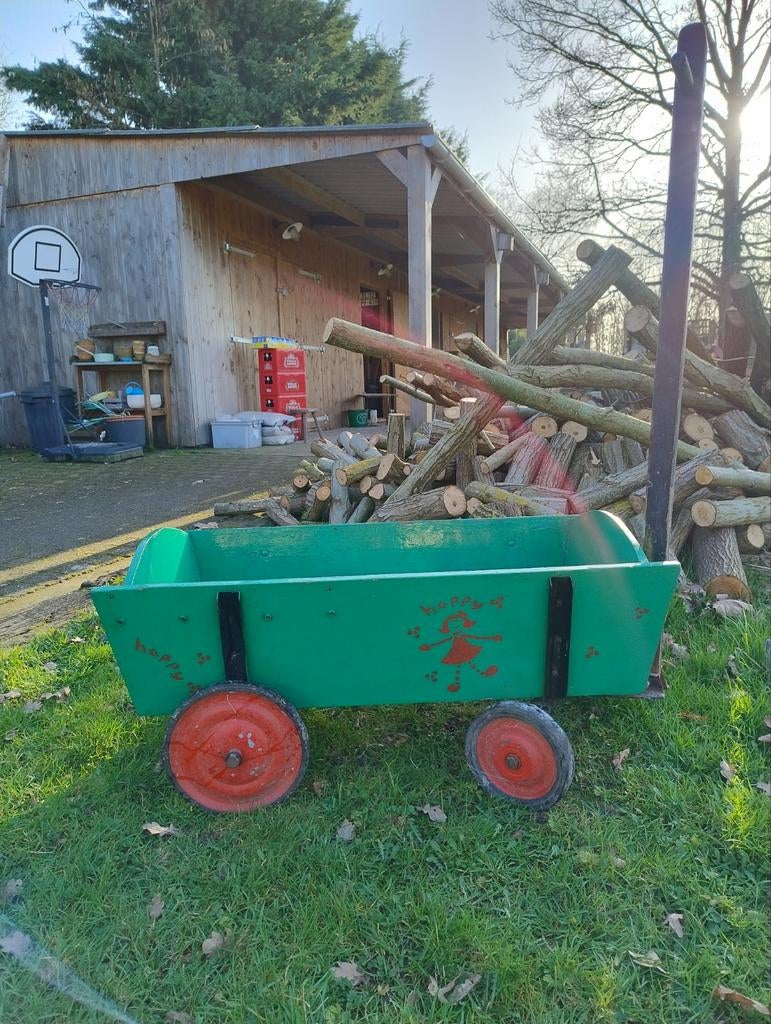Houten bolderkar, Caravans en Kamperen, Bolderkarren, Ophalen