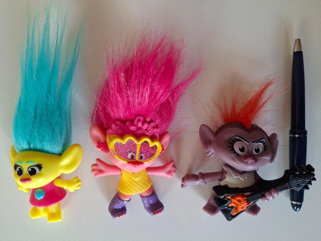 3 McDonalds Happy Meal Toy Trolls World Tour 2020, Verzamelen, Ophalen of Verzenden, Zo goed als nieuw