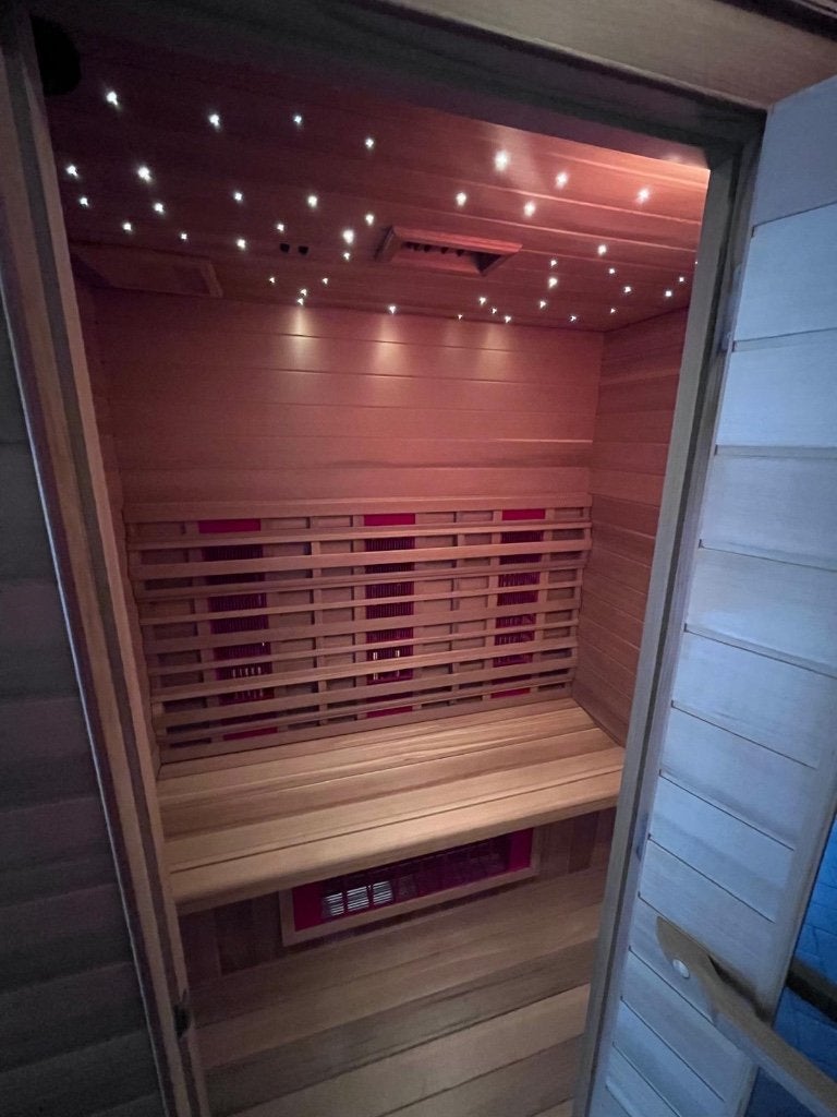 Matelot de santé infrarouge pour sauna, Sports & Fitness, Enlèvement, Comme neuf, Infrarouge, Sauna complet