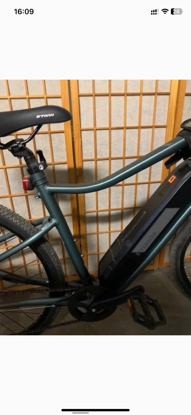 Vélo électrique homme, Enlèvement, Comme neuf