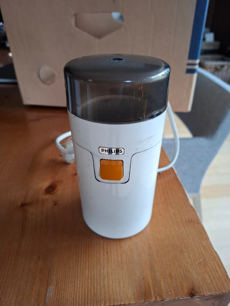 Philips electrische koffiemolen, Ophalen, Gebruikt, Koffiemolen, Philips
