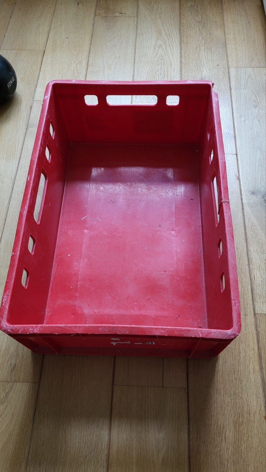 Bak 60 x 40 x 20 cm stevig en goed kwaliteit rood, Doe-het-zelf en Bouw, Kratten en Dozen, Ophalen