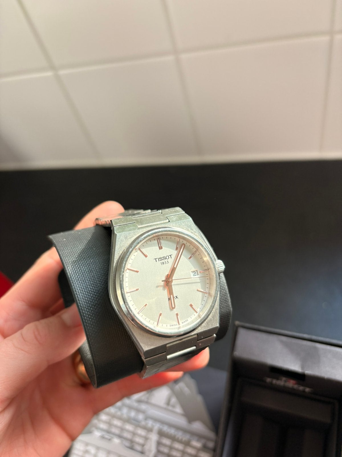 Tissot prx, Enlèvement ou Envoi, Comme neuf