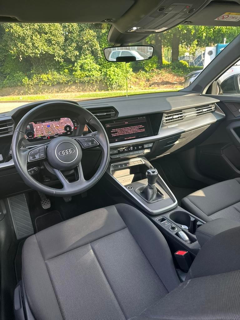AUDI A3 SPORTBACK 30Tfsi 2022 - 127.000km - tva déductible, Autos, Achat, Euro 6, Entreprise, Boîte manuelle