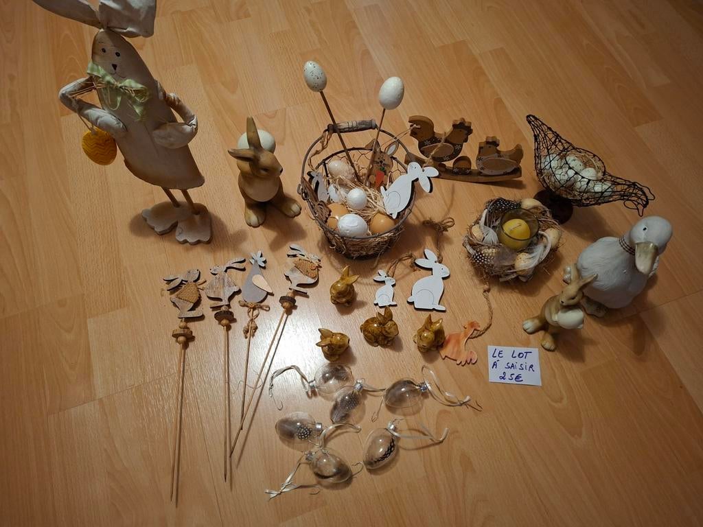 Décorations Pâques, Enlèvement