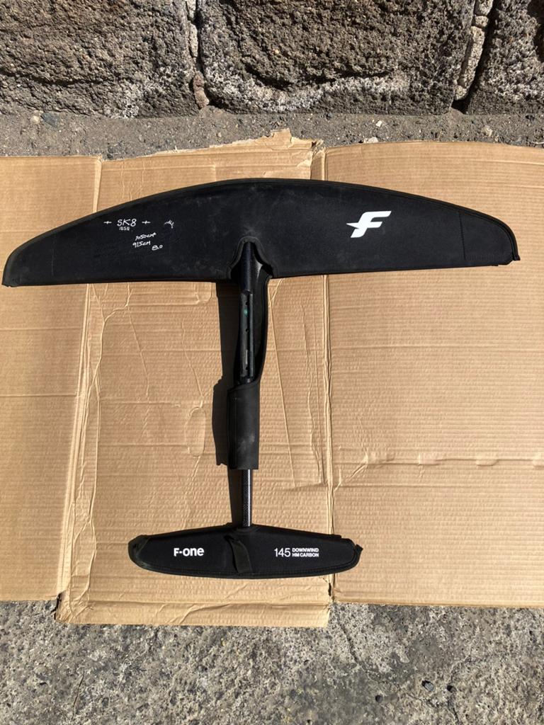 Set de foil f-one 1050, Enlèvement, Utilisé
