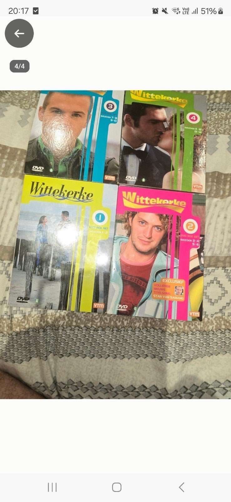 wittekerke compleet seizoen, Suppléments, Enlèvement ou Envoi, Tous les âges, Comme neuf