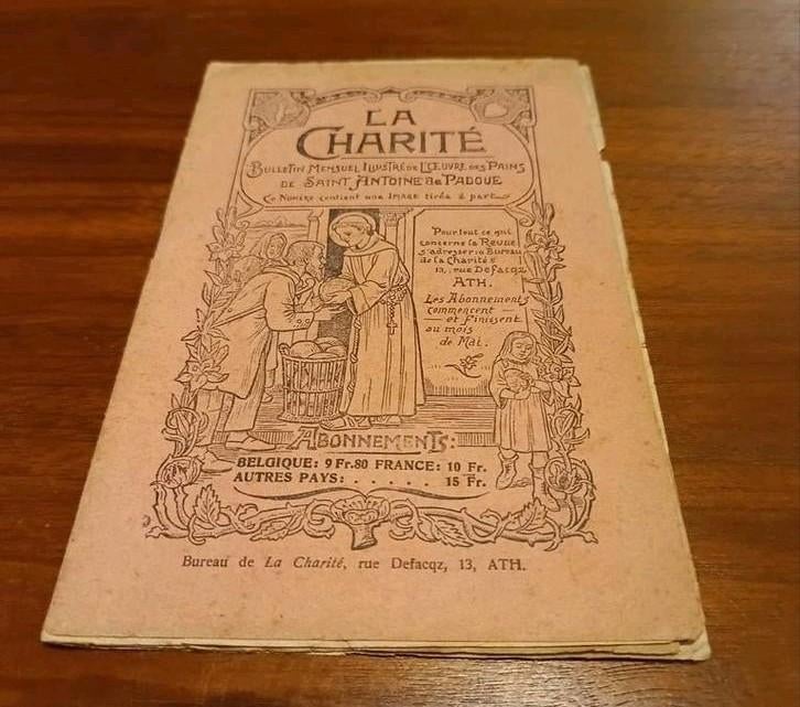 La Charité Sint Antonius van Padua, Enlèvement ou Envoi