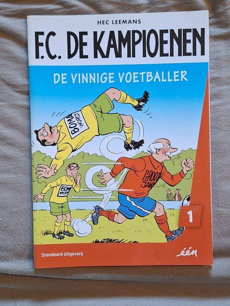 de kampioenen 76: de vinnige voetballer, Eén stripboek, Ophalen of Verzenden, Zo goed als nieuw