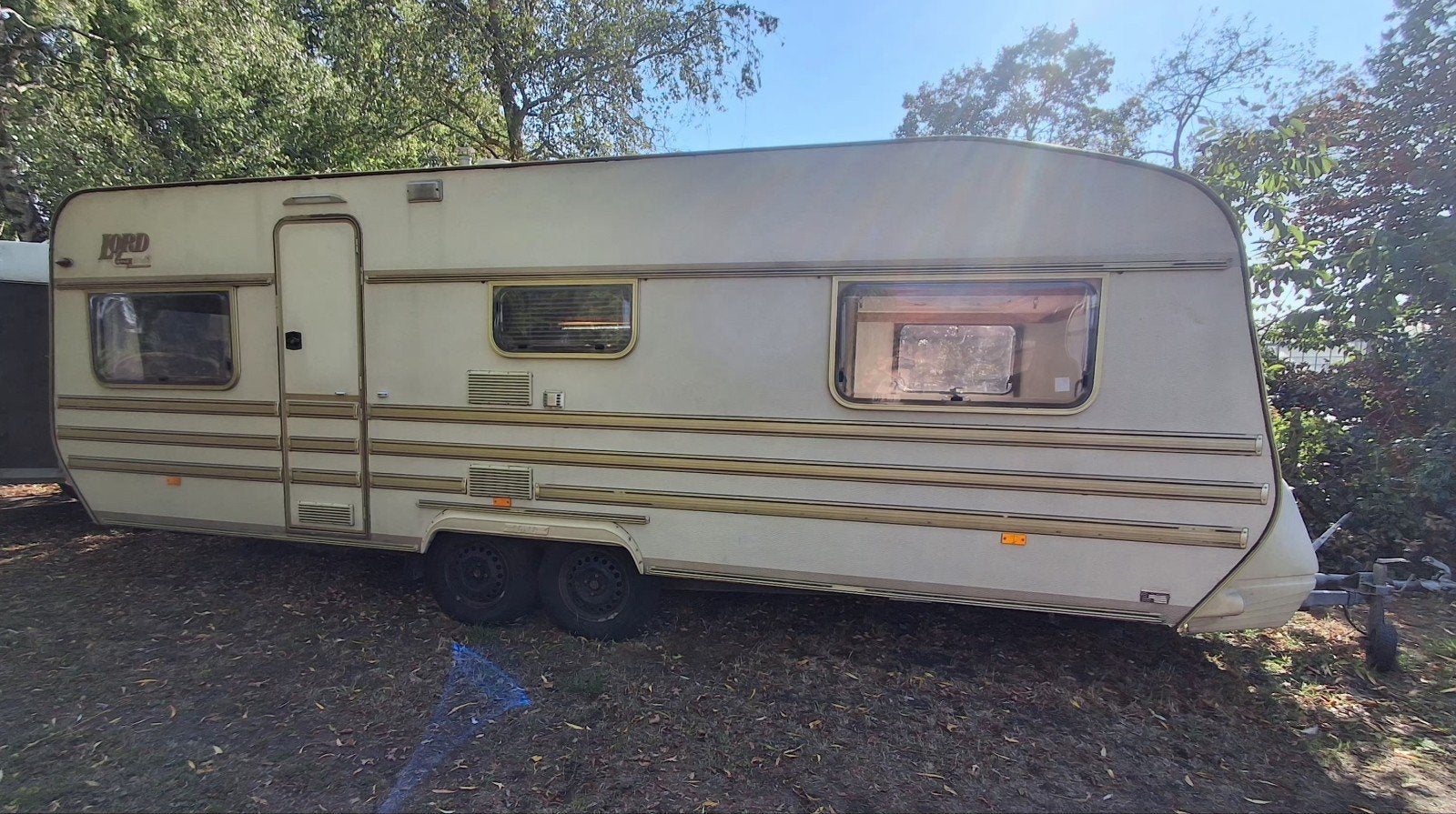 Munsterland 1986, Caravans en Kamperen, Caravans, Rondzit, 7 tot 8 meter, Particulier, Kachel