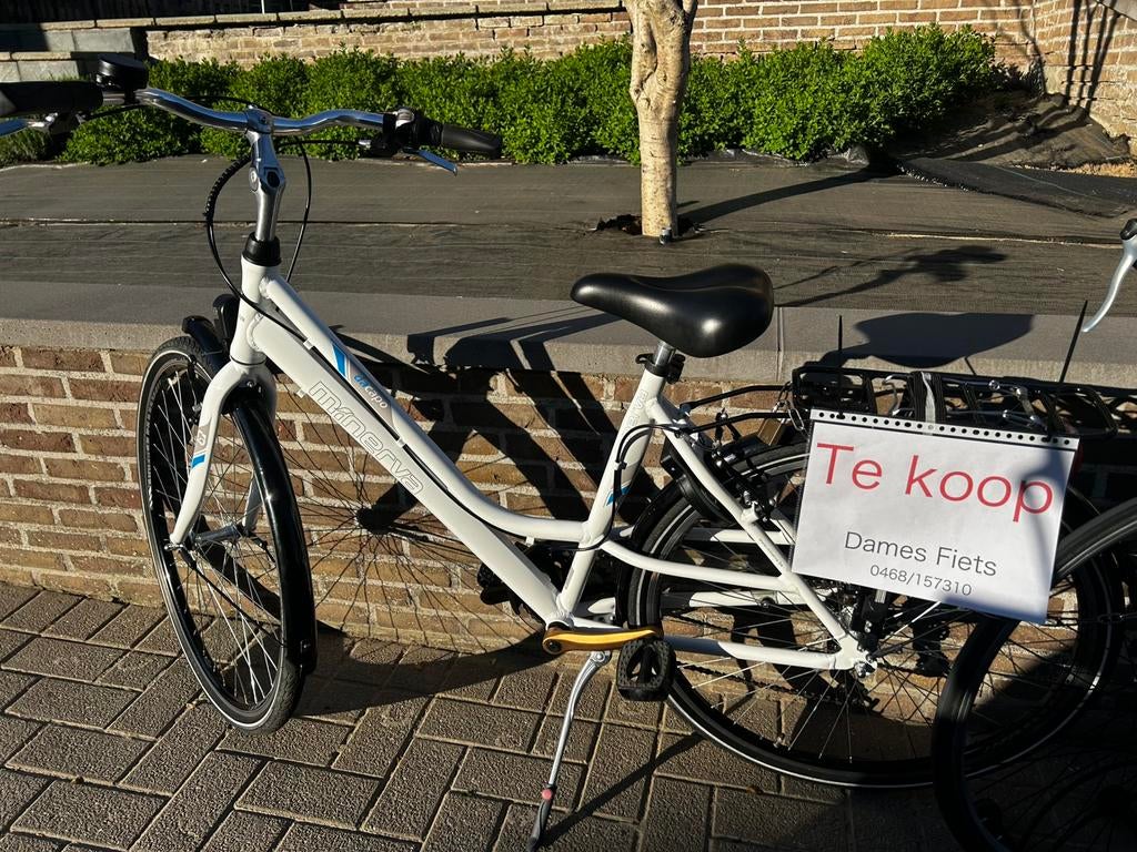 Stadsfiets Minerva dacapo, Fietsen en Brommers, Ophalen, Gebruikt, Velgrem, Overige merken